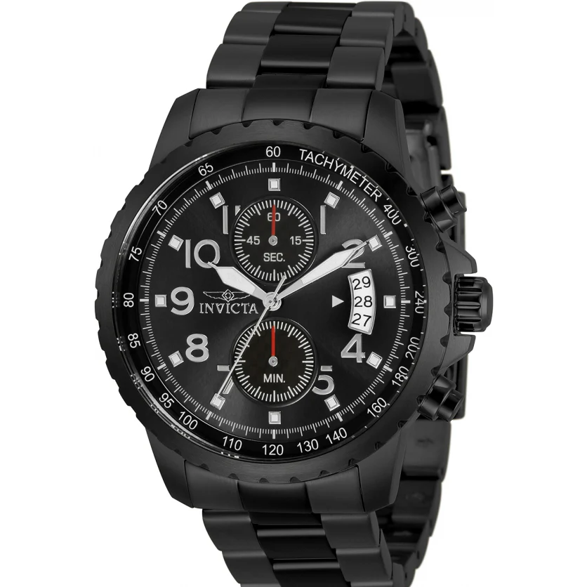 Reloj Invicta de caballero pulsera de metal 45mm - Image 4