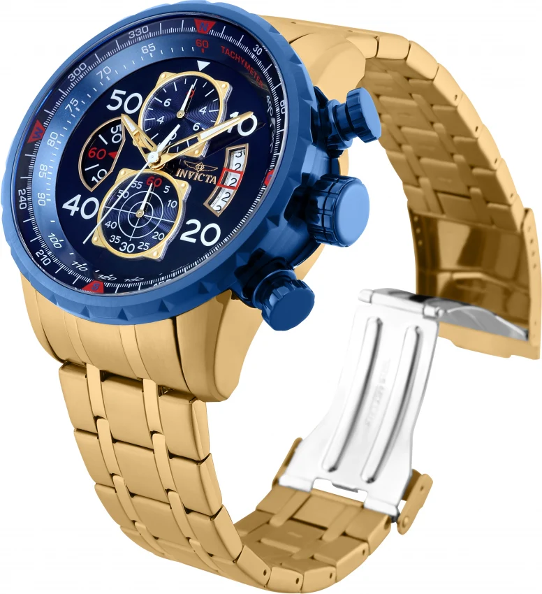 Invicta Aviator Reloj para Hombre Pulsera de Acero Inoxidable - Image 16
