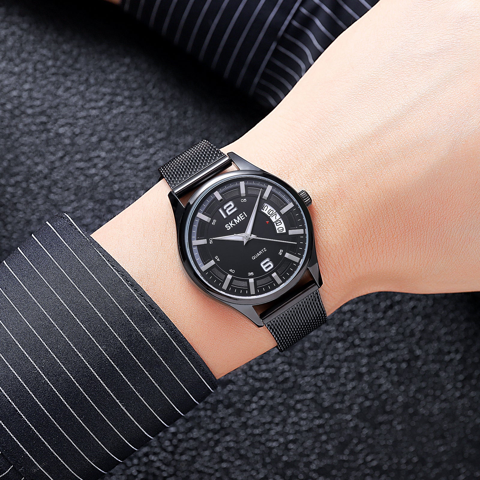 2046 Skmei para hombre pulsera Mesh - Image 4