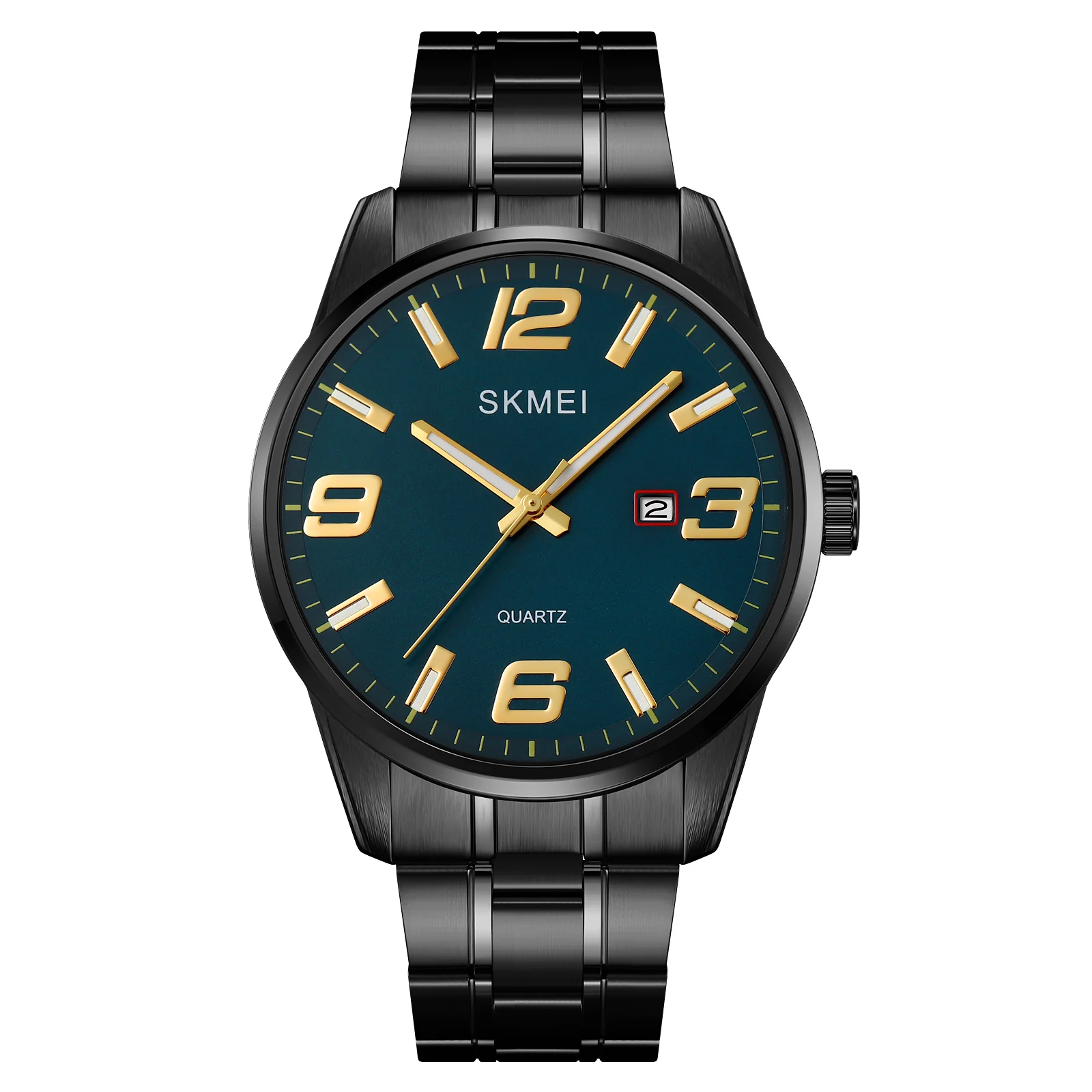 2087 Skmei Reloj para caballero correa de acero - Image 5