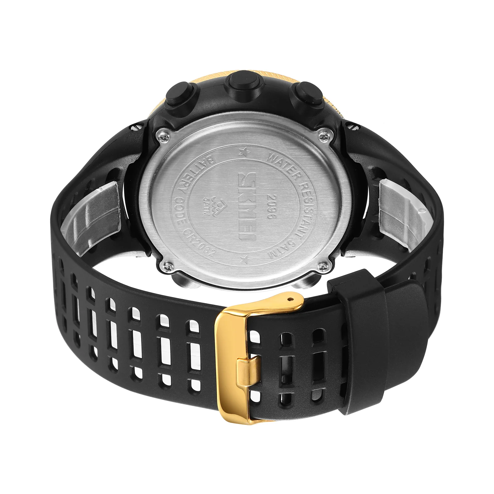 2096 Skmei Reloj para caballero pulsera de resina - Image 15