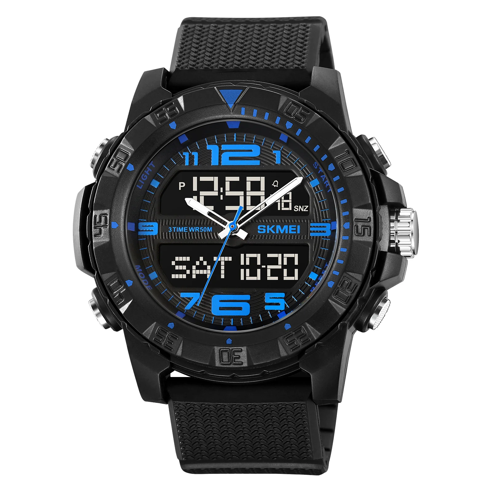 2162 Skmei para hombre reloj doble hora - Image 11