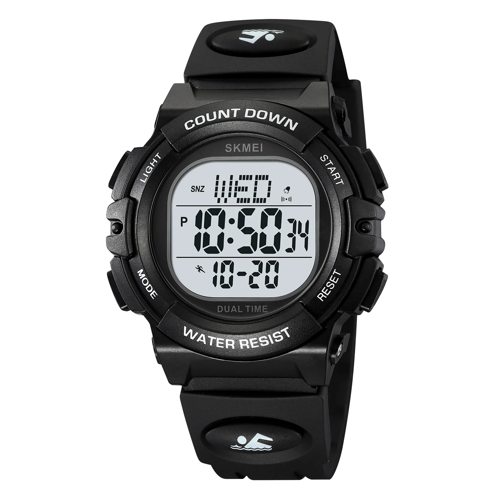 2164 Skmei reloj digital para hombre pulser de resina - Image 10