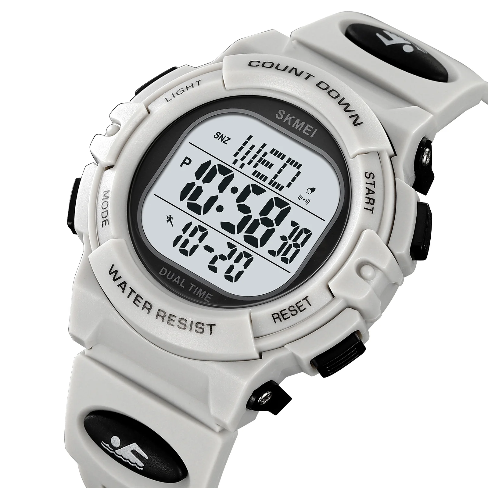 2164 Skmei reloj digital para hombre pulser de resina - Image 39