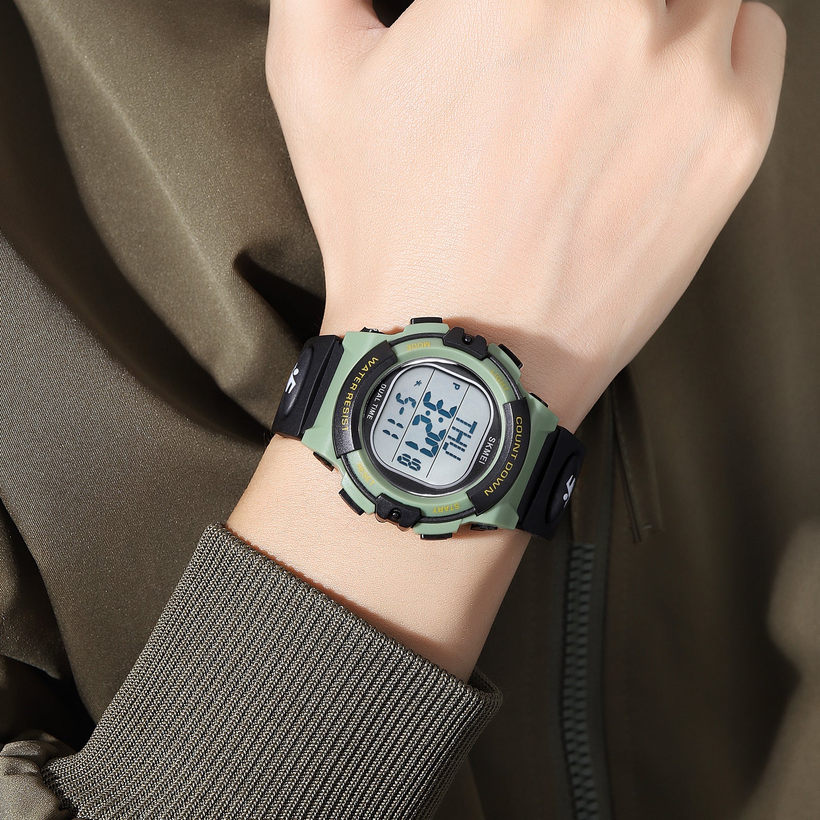 2164 Skmei reloj digital para hombre pulser de resina - Image 47