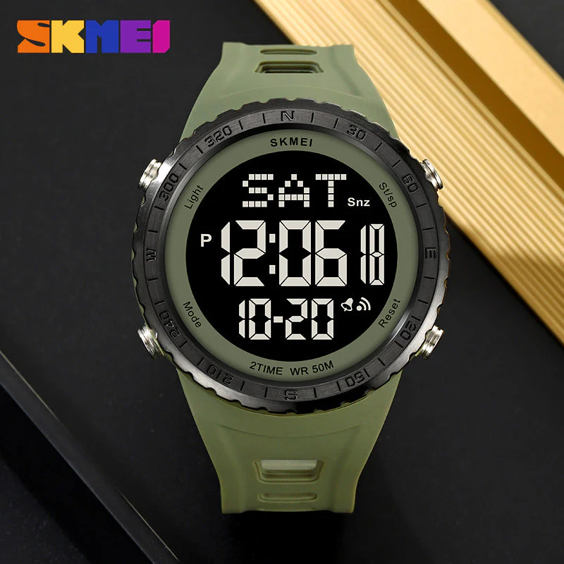 2192 Reloj Skmei para hombre pulsera de resina - Image 2