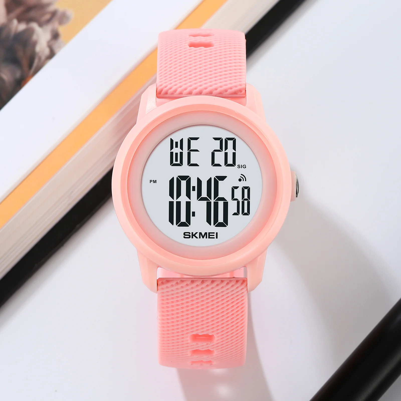 2218 Skmei reloj para mujer pulsera de resina - Image 21