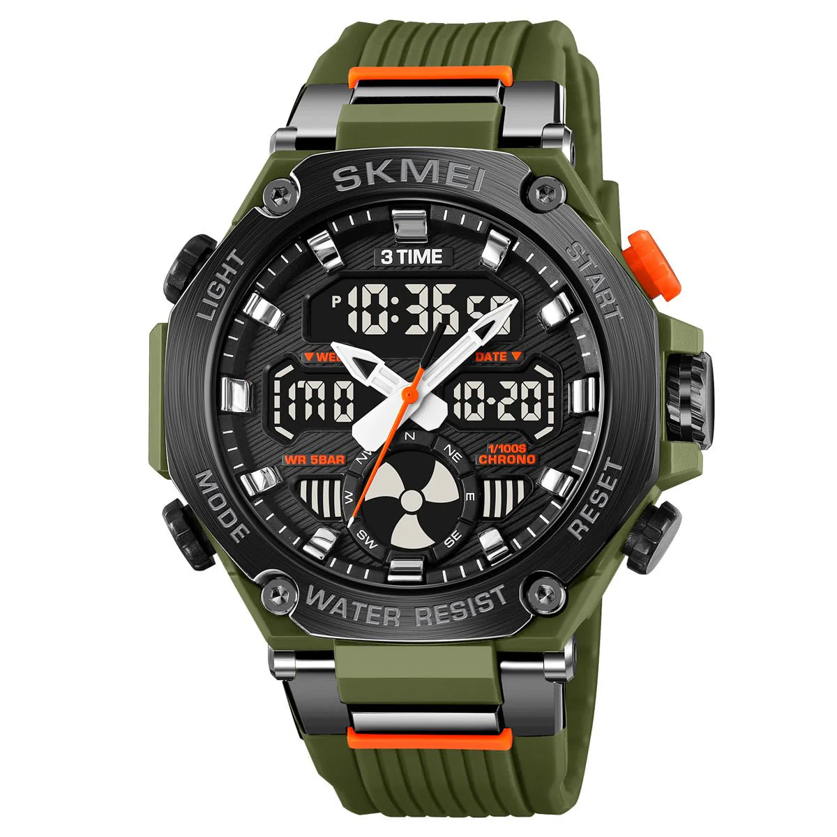 2223 Reloj skmei para hombre pulsera de resina - Image 10