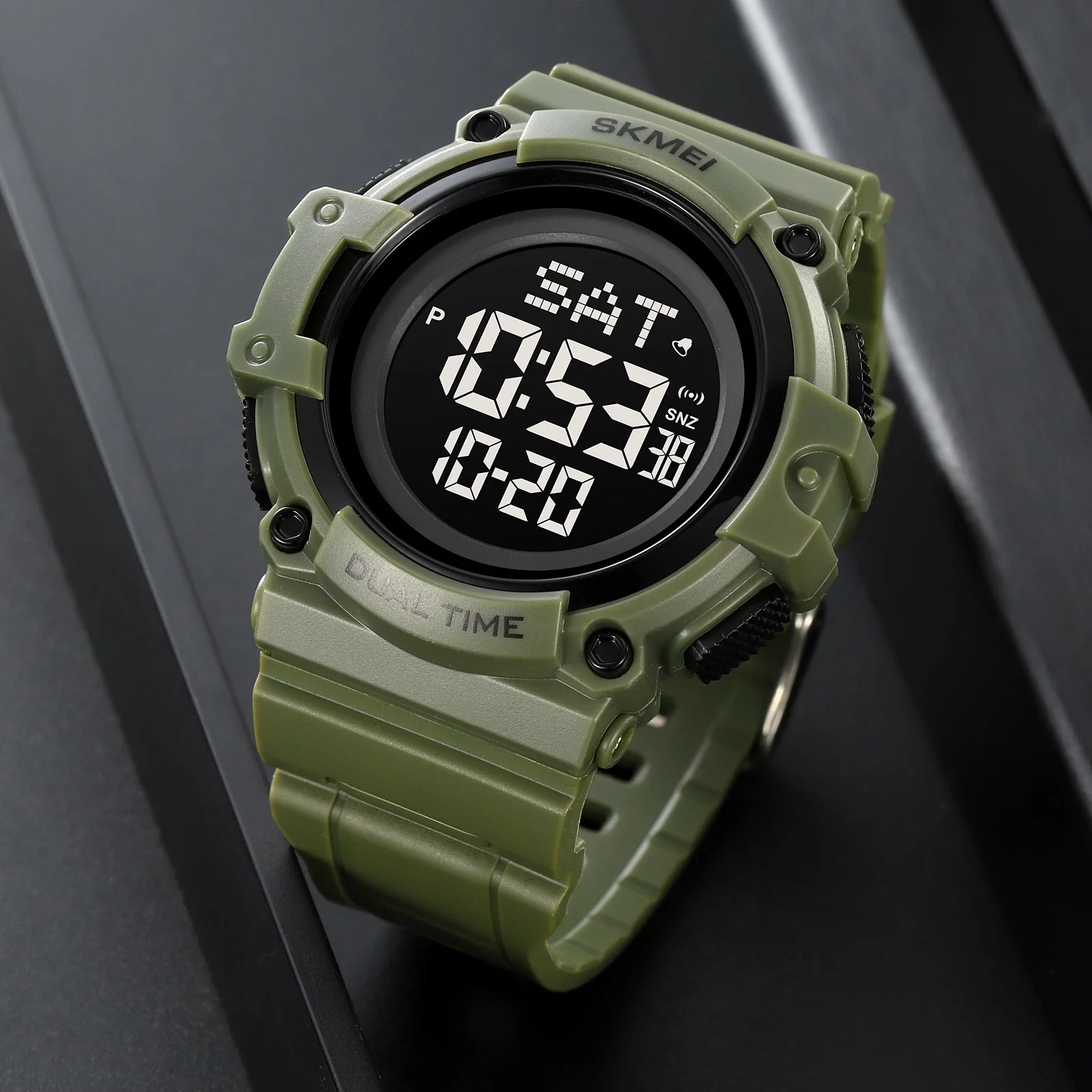 2230 Reloj Skmei para hombre pulsera de resina - Image 3