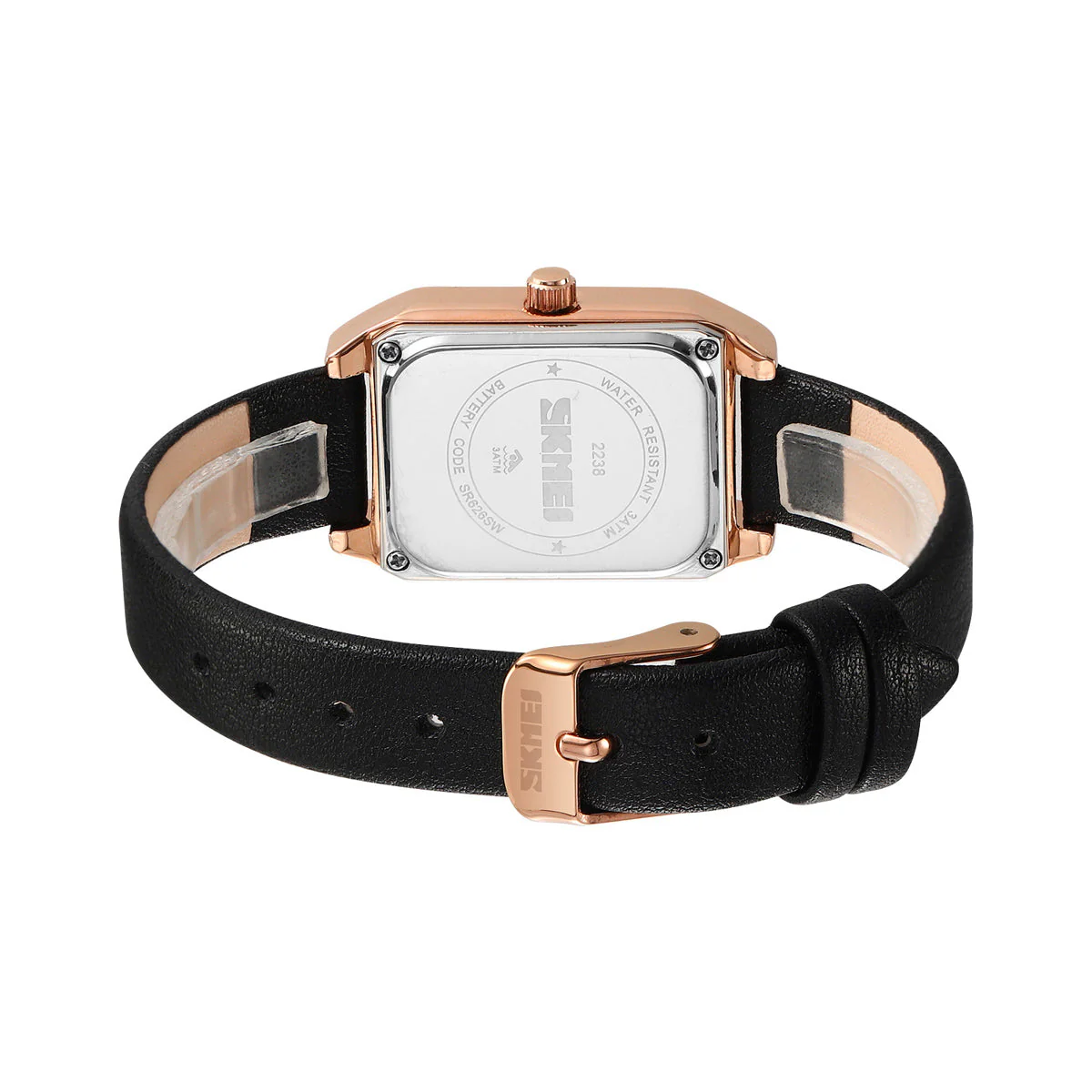 2238 Reloj Skmei para mujer pulsera de piel - Image 10