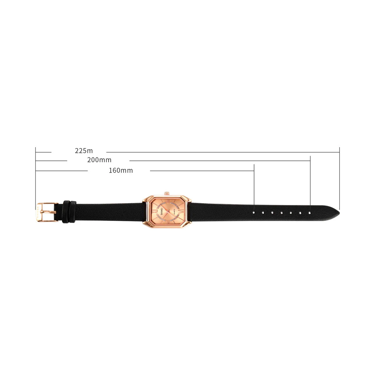 2238 Reloj Skmei para mujer pulsera de piel - Image 6