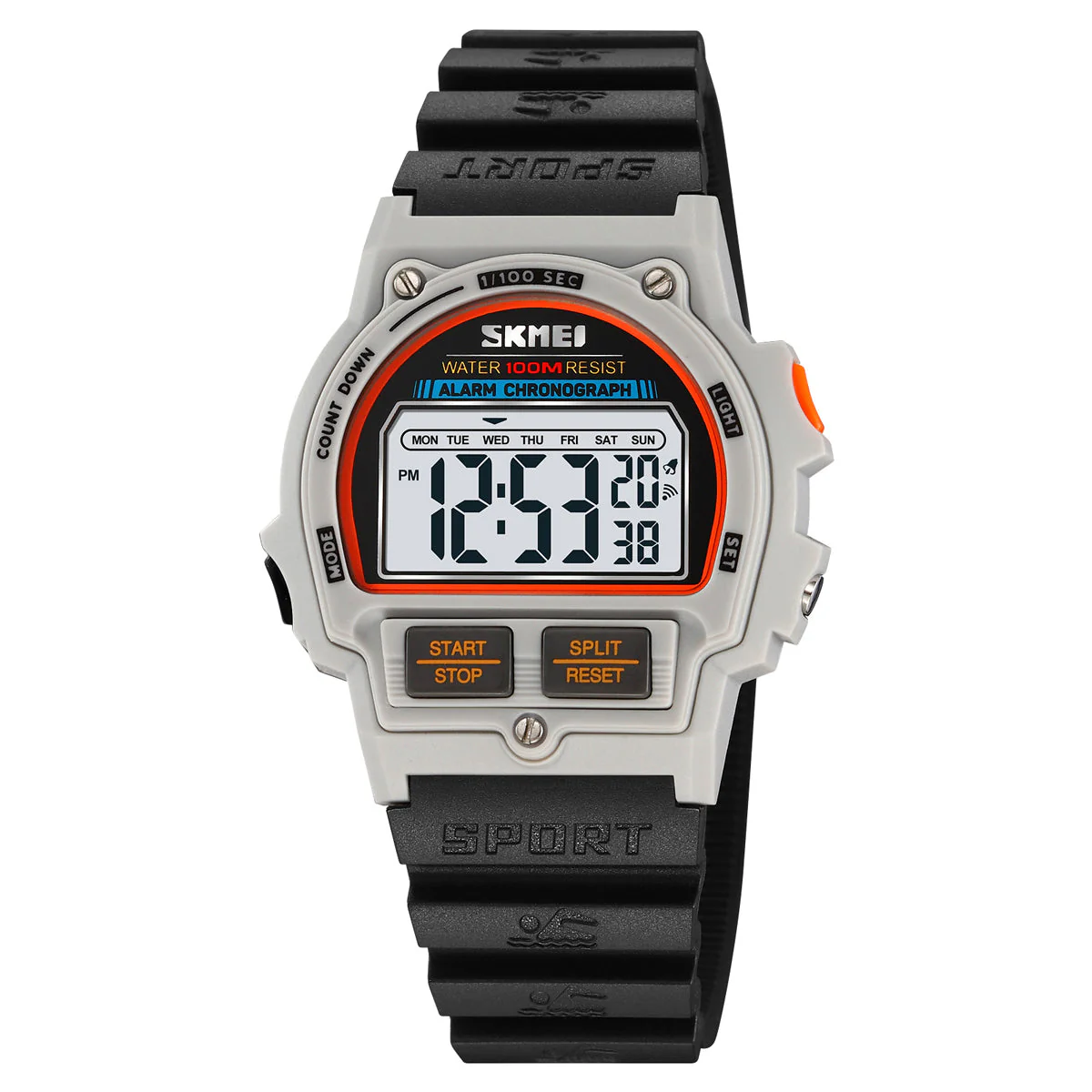 2263 Reloj Skmei para caballero deportivo digital pulsera de resina - Image 9