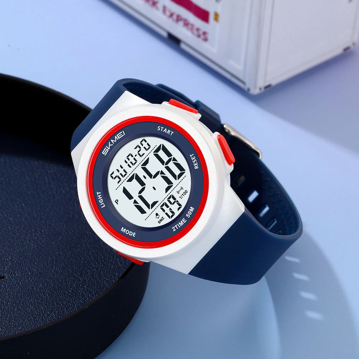 2286 Reloj Skmei infantil digital pulsera de goma - Image 2