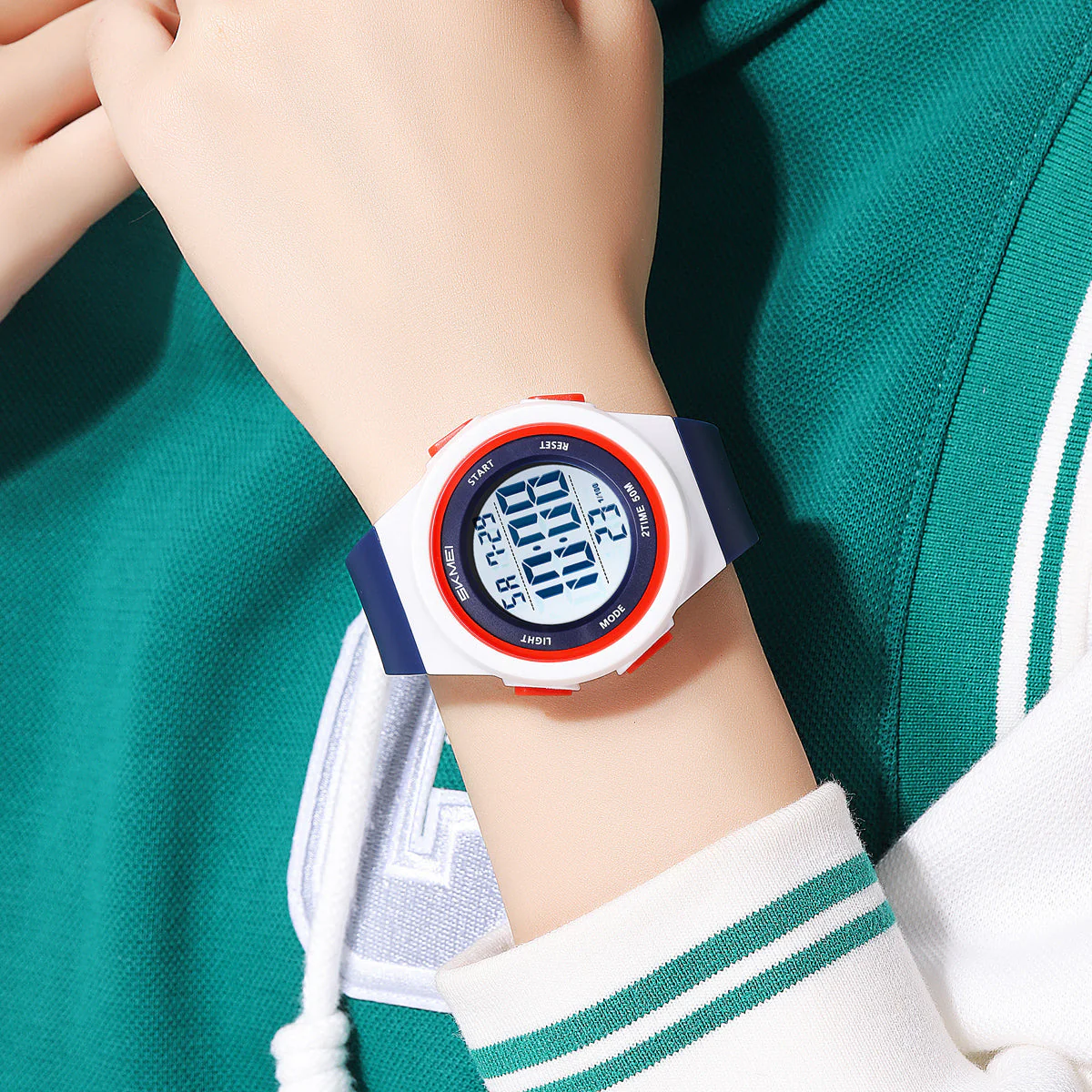 2286 Reloj Skmei infantil digital pulsera de goma - Image 3