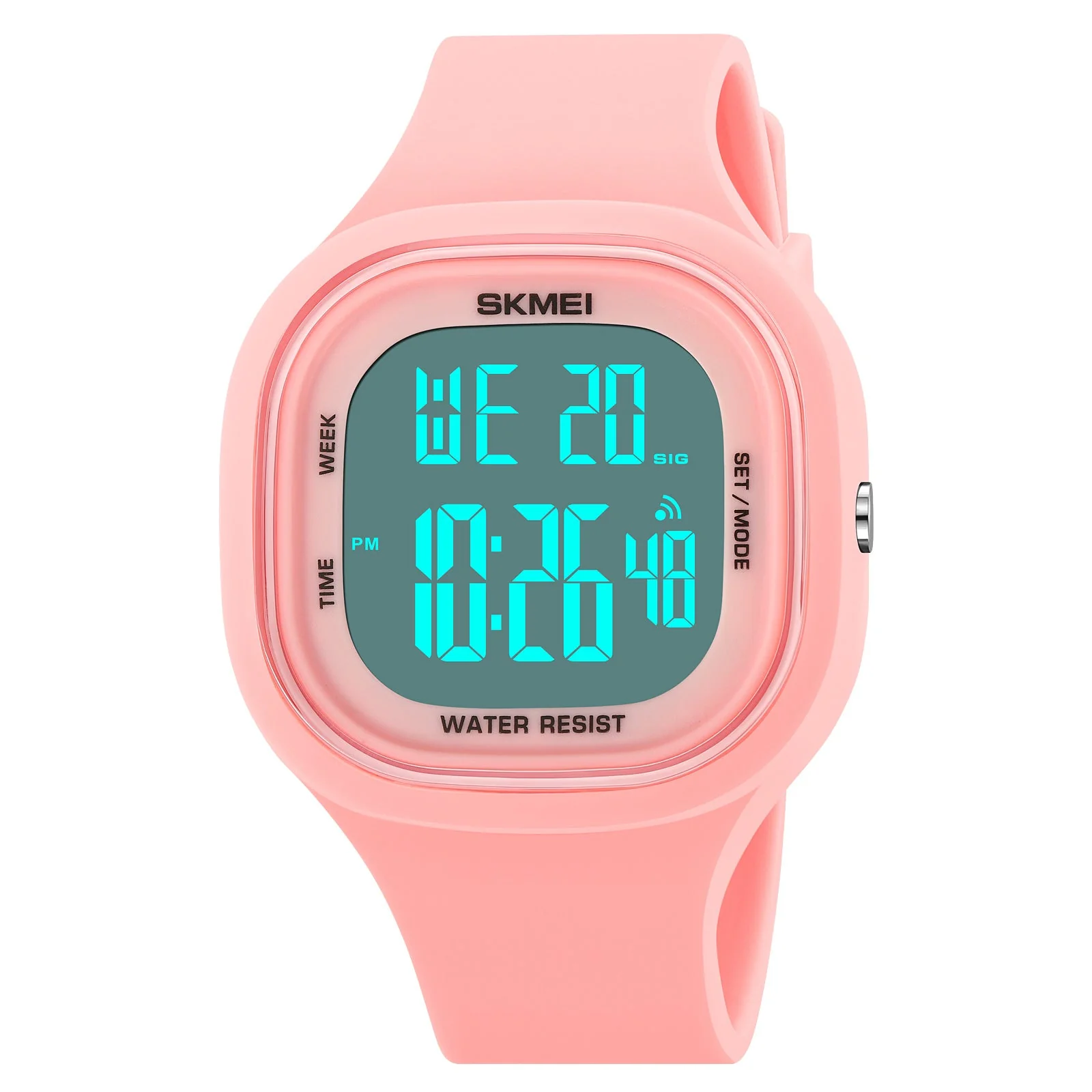 2290 Reloj Skmei para mujer pulsera de caucho - Image 15