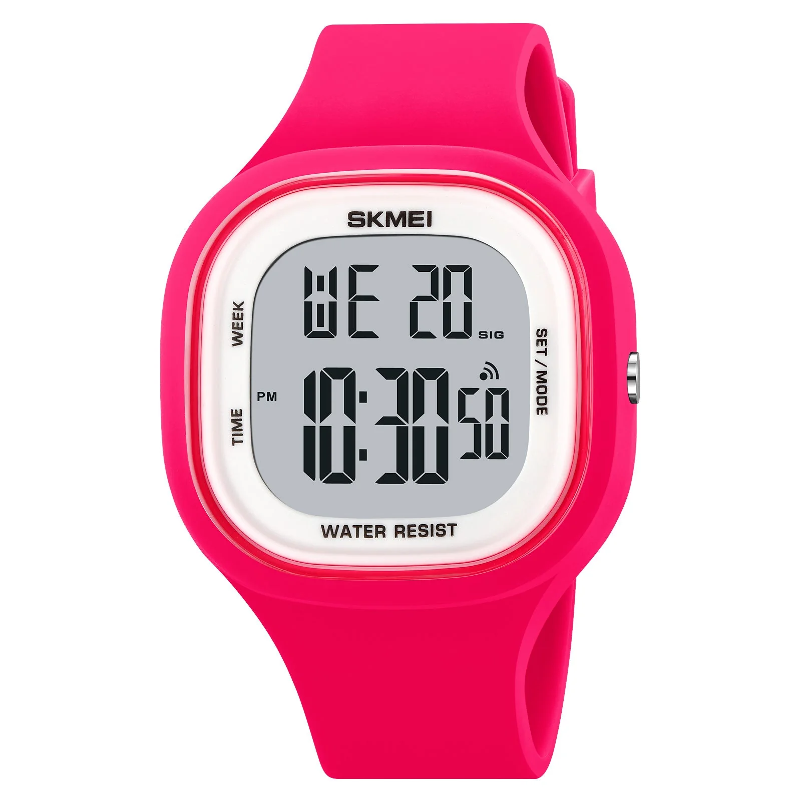 2290 Reloj Skmei para mujer pulsera de caucho - Image 17