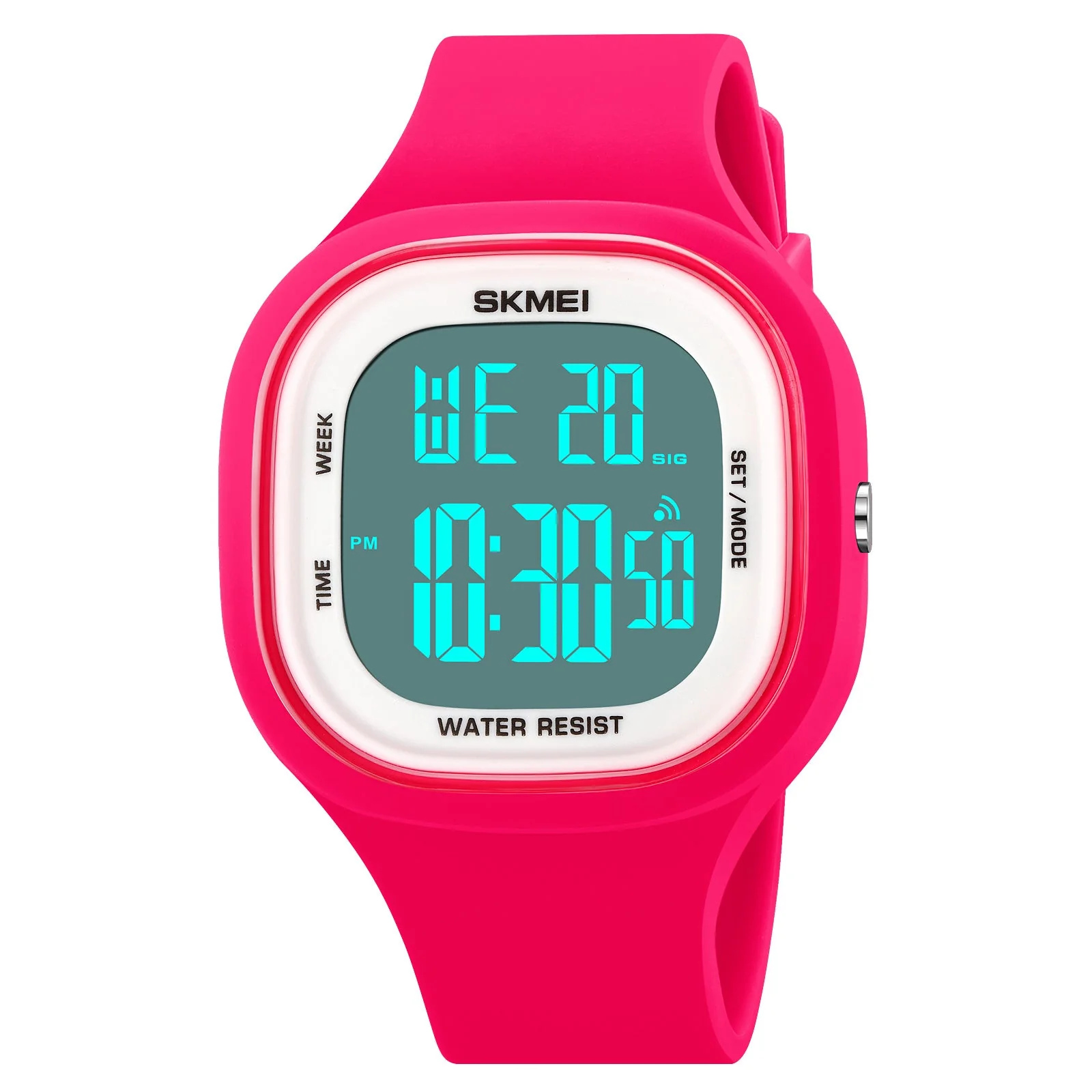 2290 Reloj Skmei para mujer pulsera de caucho - Image 20