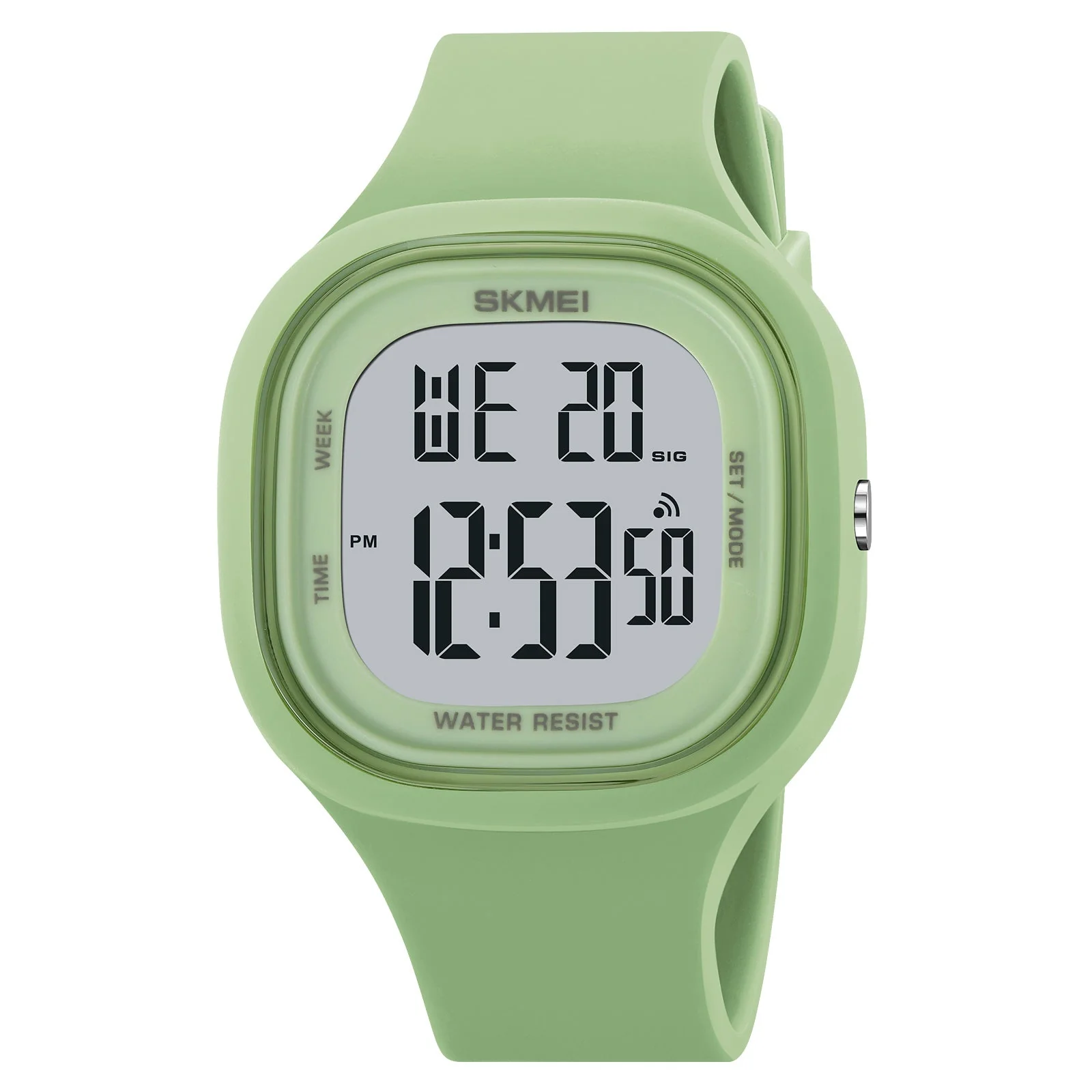 2290 Reloj Skmei para mujer pulsera de caucho - Image 29