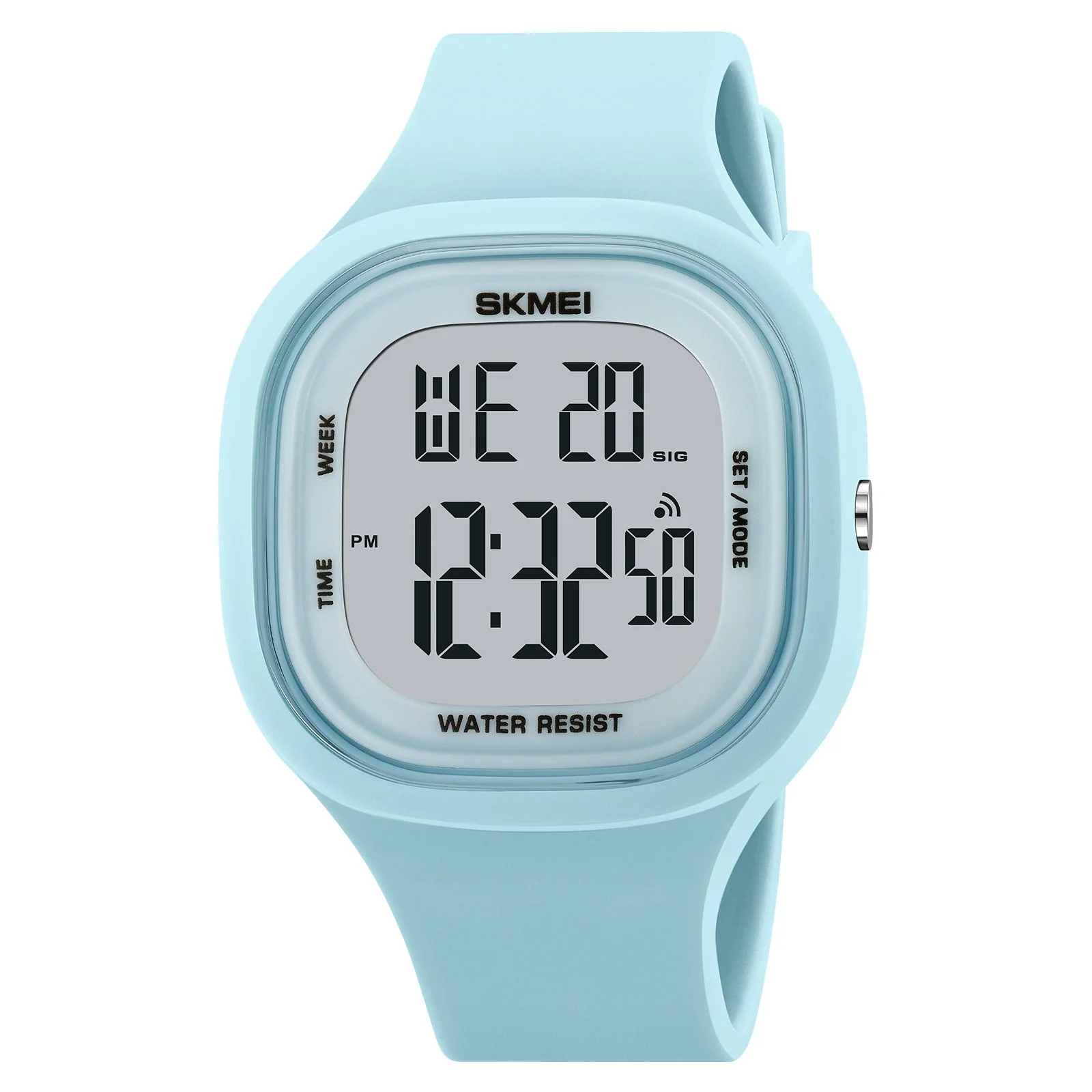 2290 Reloj Skmei para mujer pulsera de caucho - Image 30