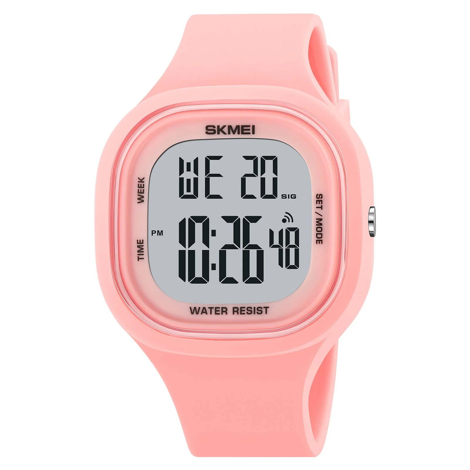 2290 Reloj Skmei para mujer pulsera de caucho - Image 31