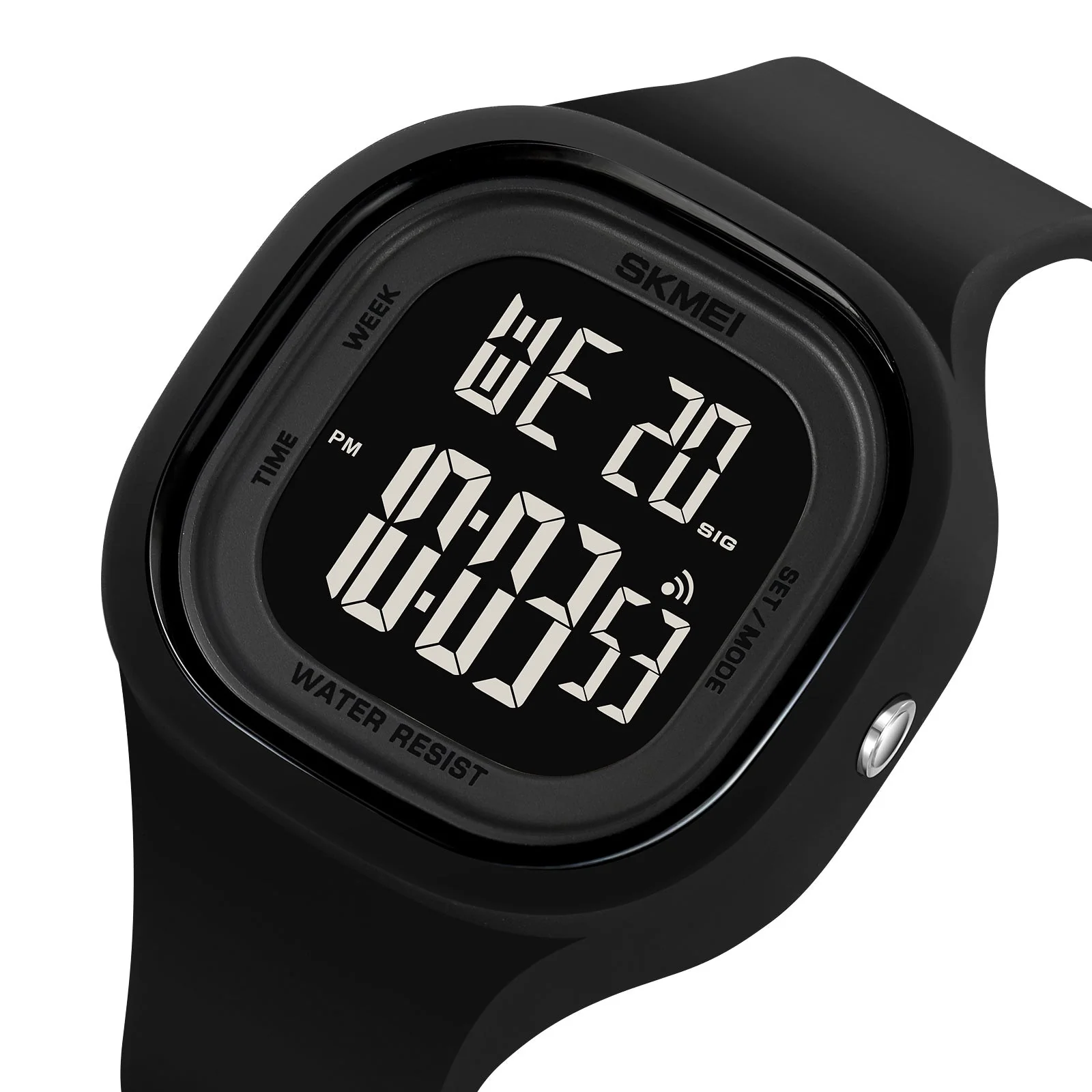 2290 Reloj Skmei para mujer pulsera de caucho - Image 4