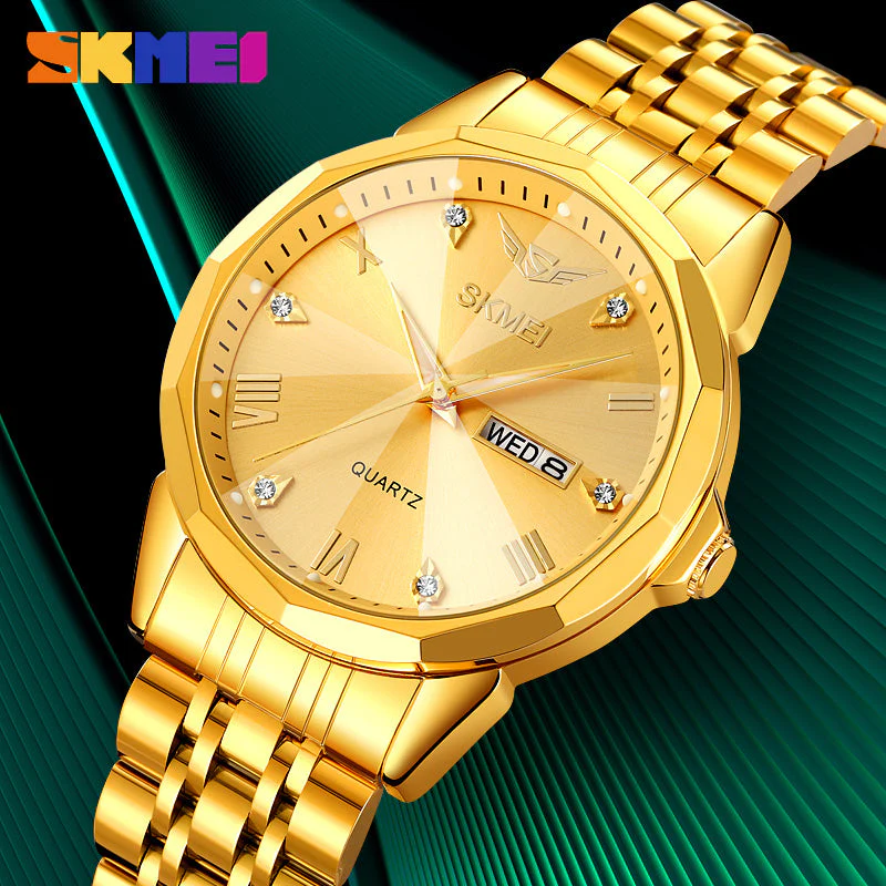 2291 Reloj Skmei para hombre banda de metal - Image 2