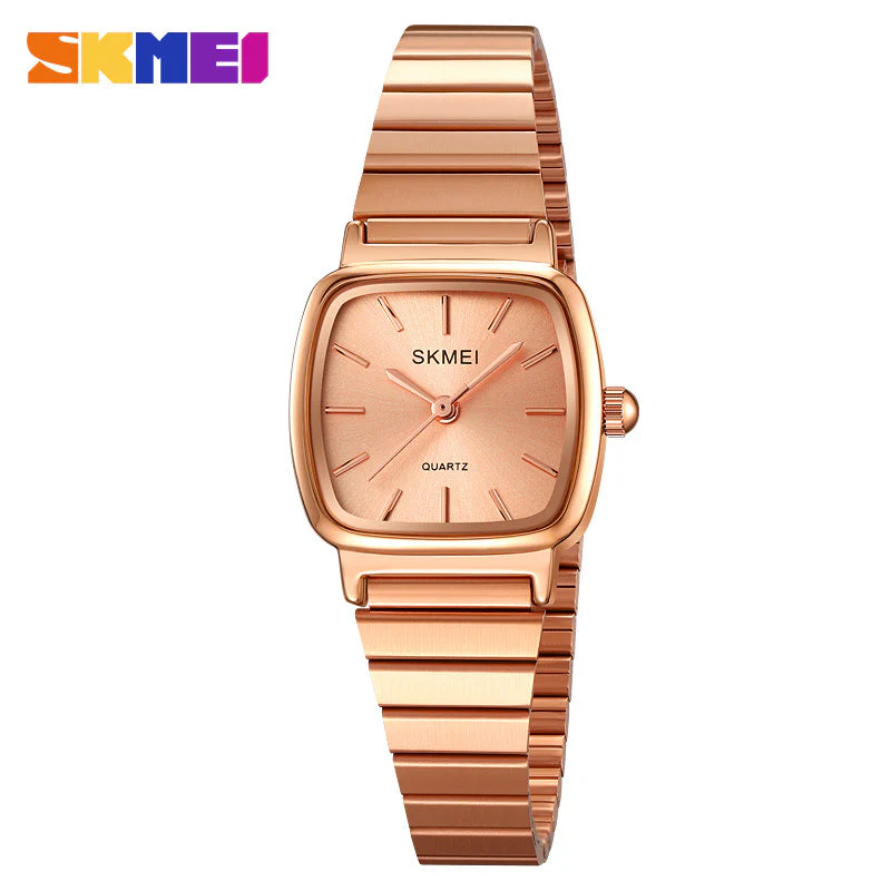 2292 Reloj Skmei para mujer pulsera de metal - Image 7