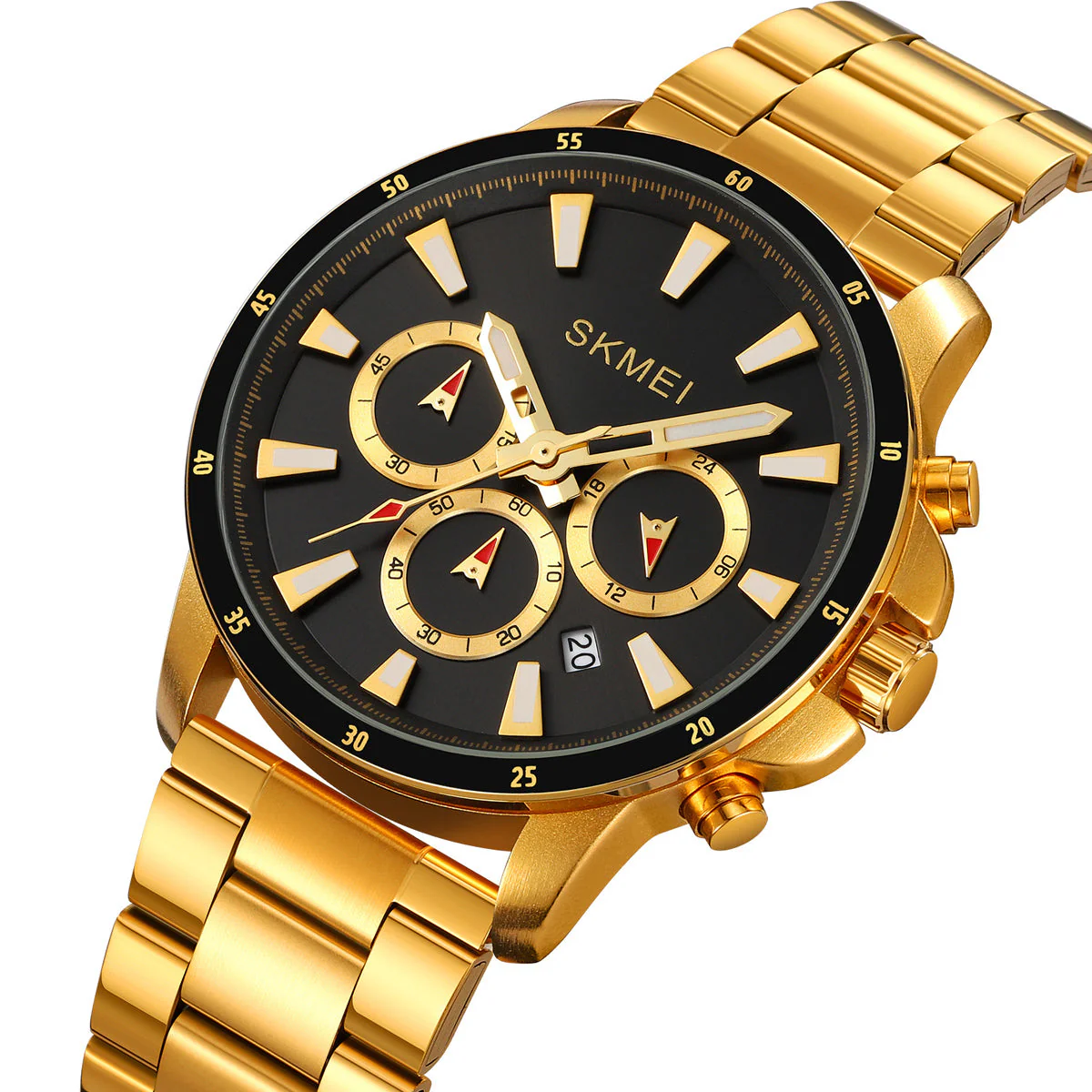2295 Reloj Skmei para hombre pulsera de metal - Image 12