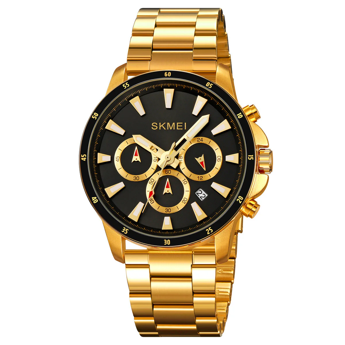 2295 Reloj Skmei para hombre pulsera de metal - Image 13