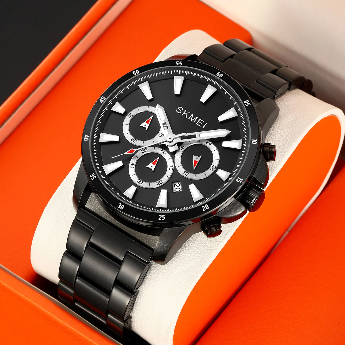 2295 Reloj Skmei para hombre pulsera de metal - Image 16