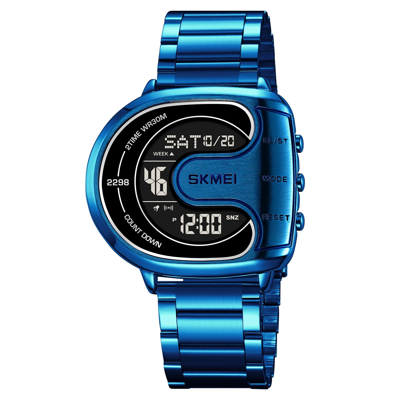 2298 Reloj SKMEI para hombre pulsera de Metal - Image 8