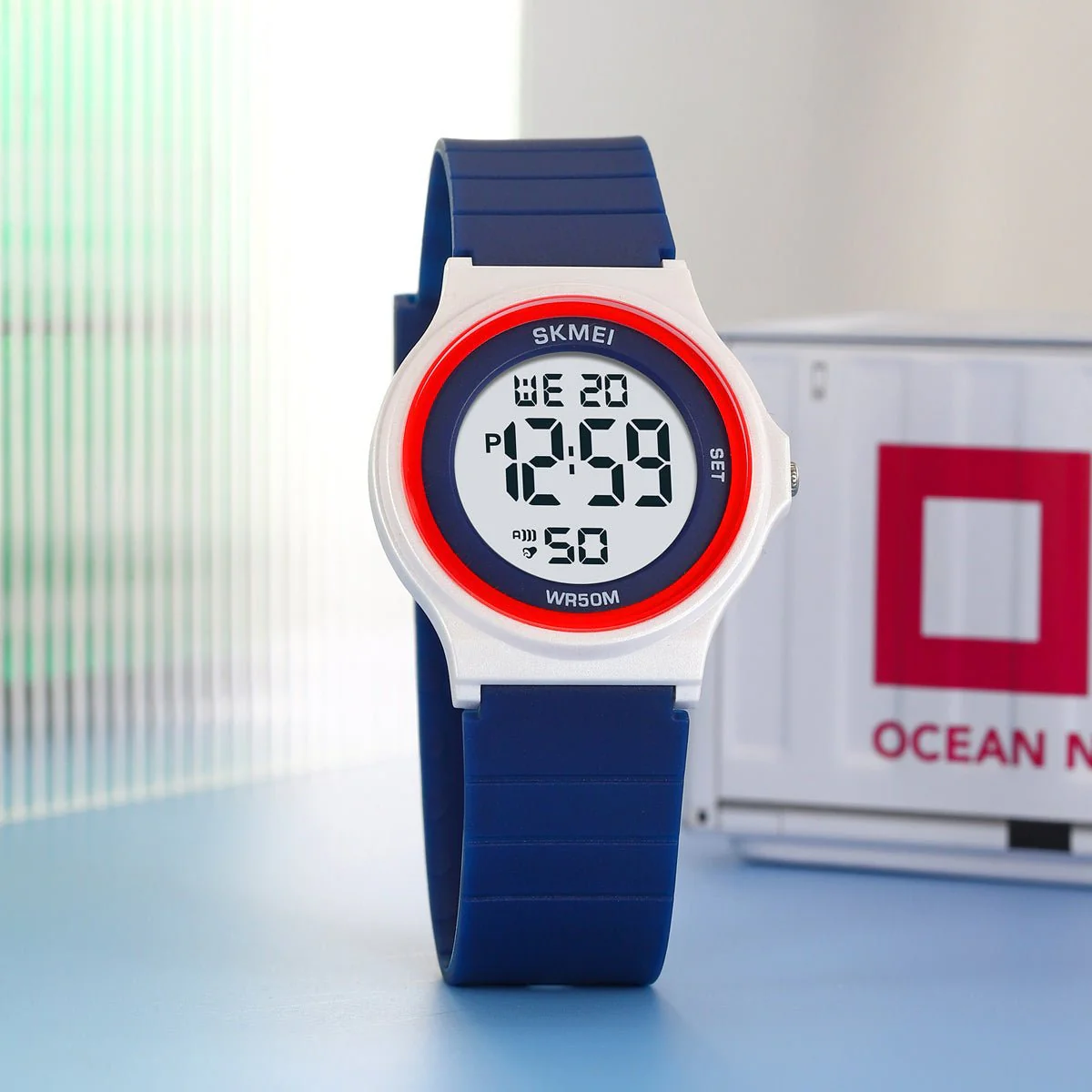 2303 Reloj Skmei Infantil pulsera de goma digital - Image 2
