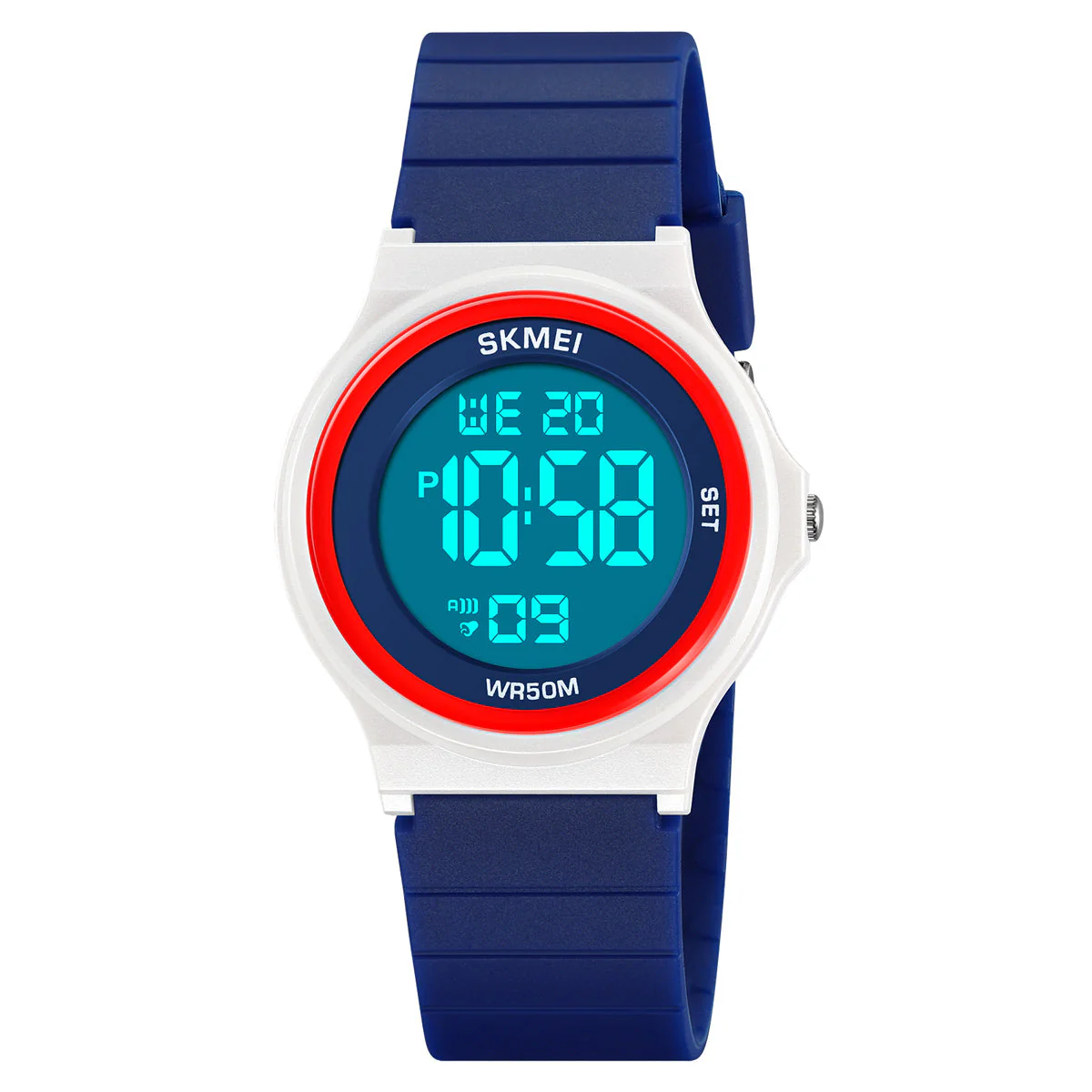 2303 Reloj Skmei Infantil pulsera de goma digital - Image 4