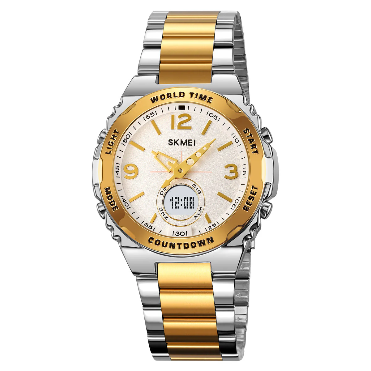 2310 Reloj Skmei para caballero pulsera de metal - Image 12