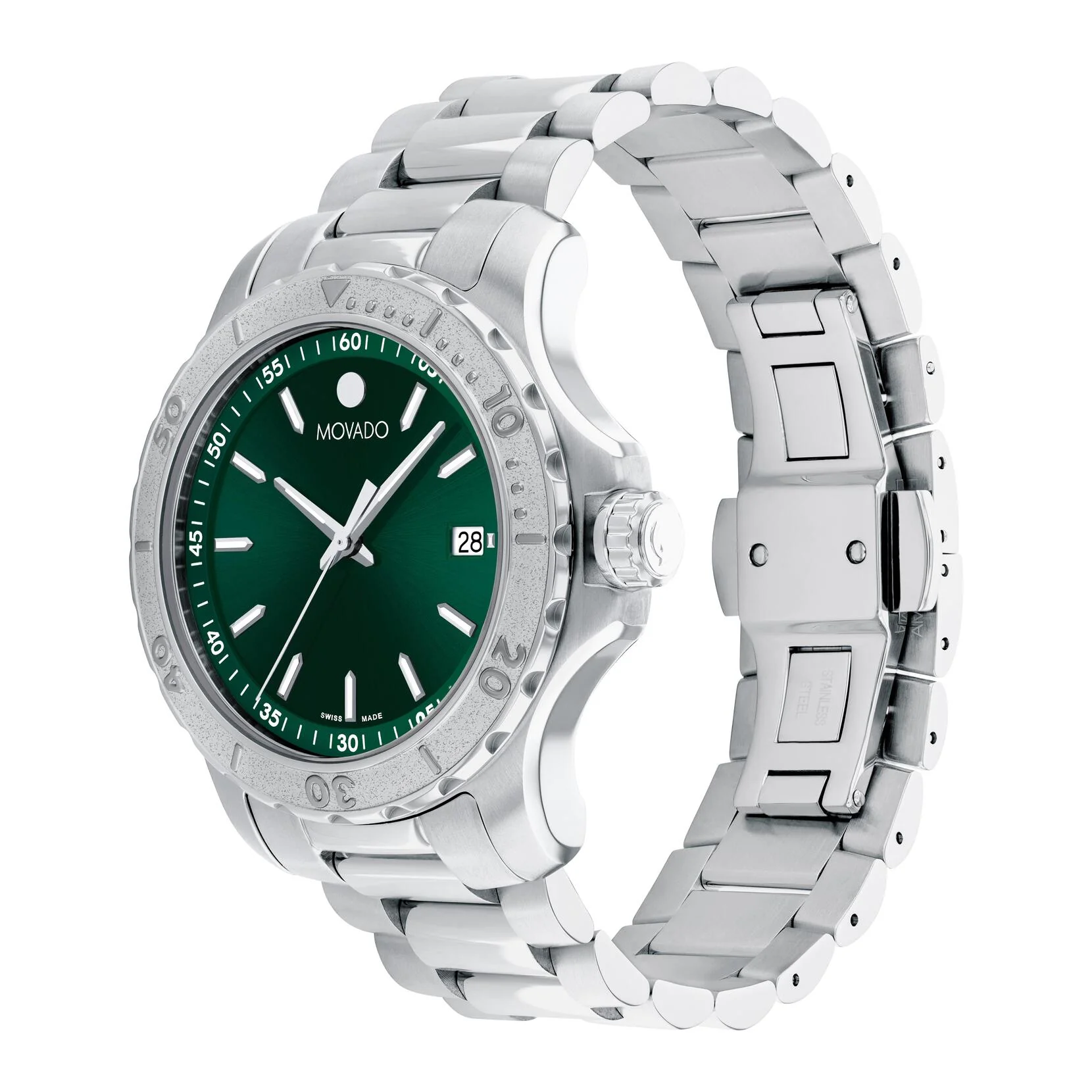 2600167 Reloj Movado Active Sport de hombre correa de metal 40 mm - Image 2