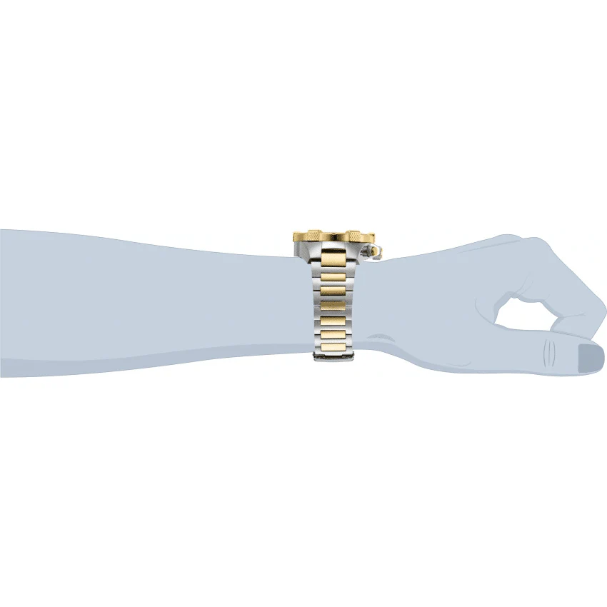 Reloj Invicta Aviator de hombre pulsera de metal 50 mm - Image 4