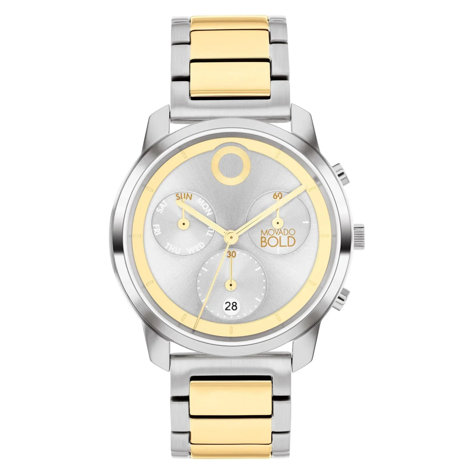 3601022 Reloj Movado bold de hombre pulsera de metal 42 mm