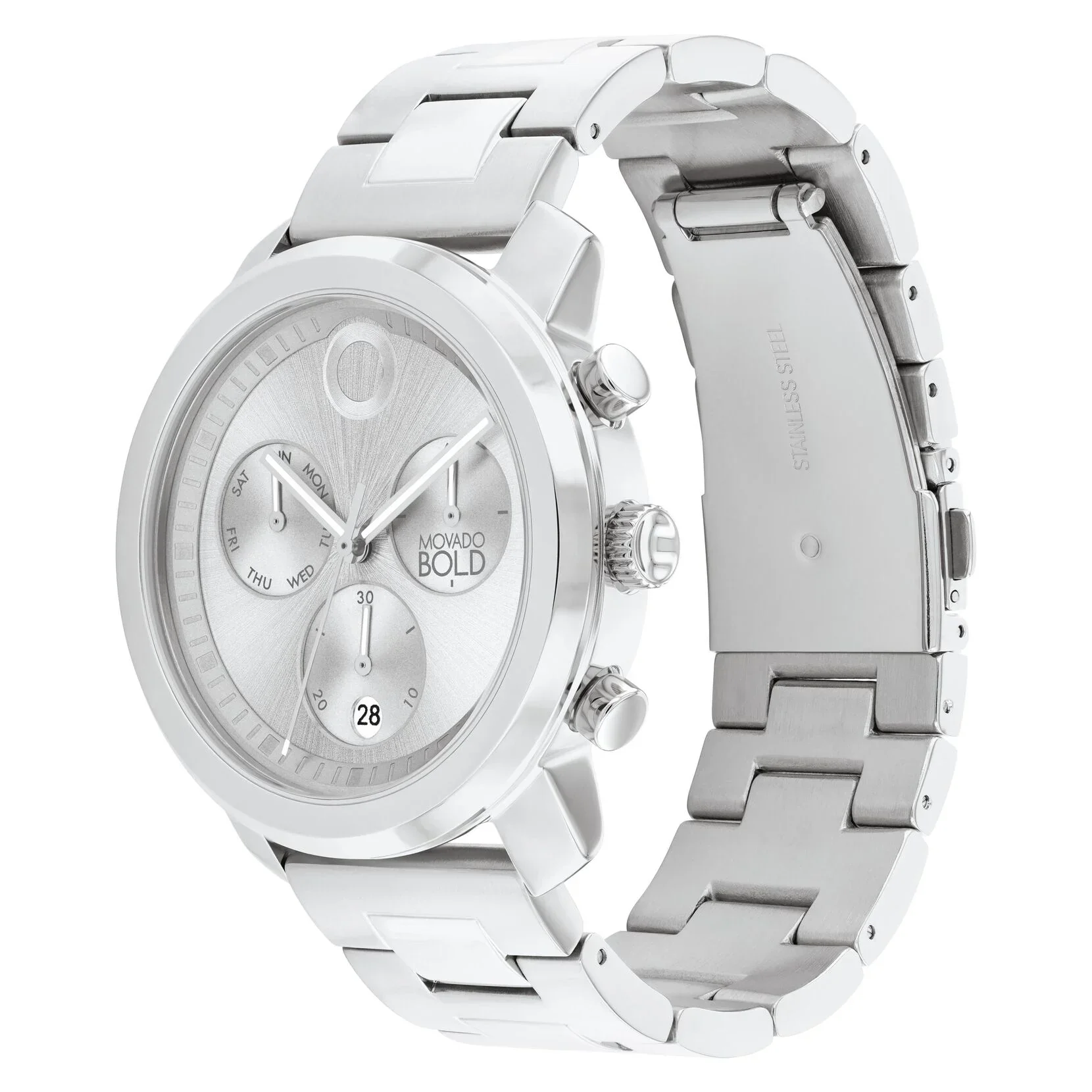 3601040 Reloj Movado Bold de hombre pulsera de metal 44 mm - Image 2