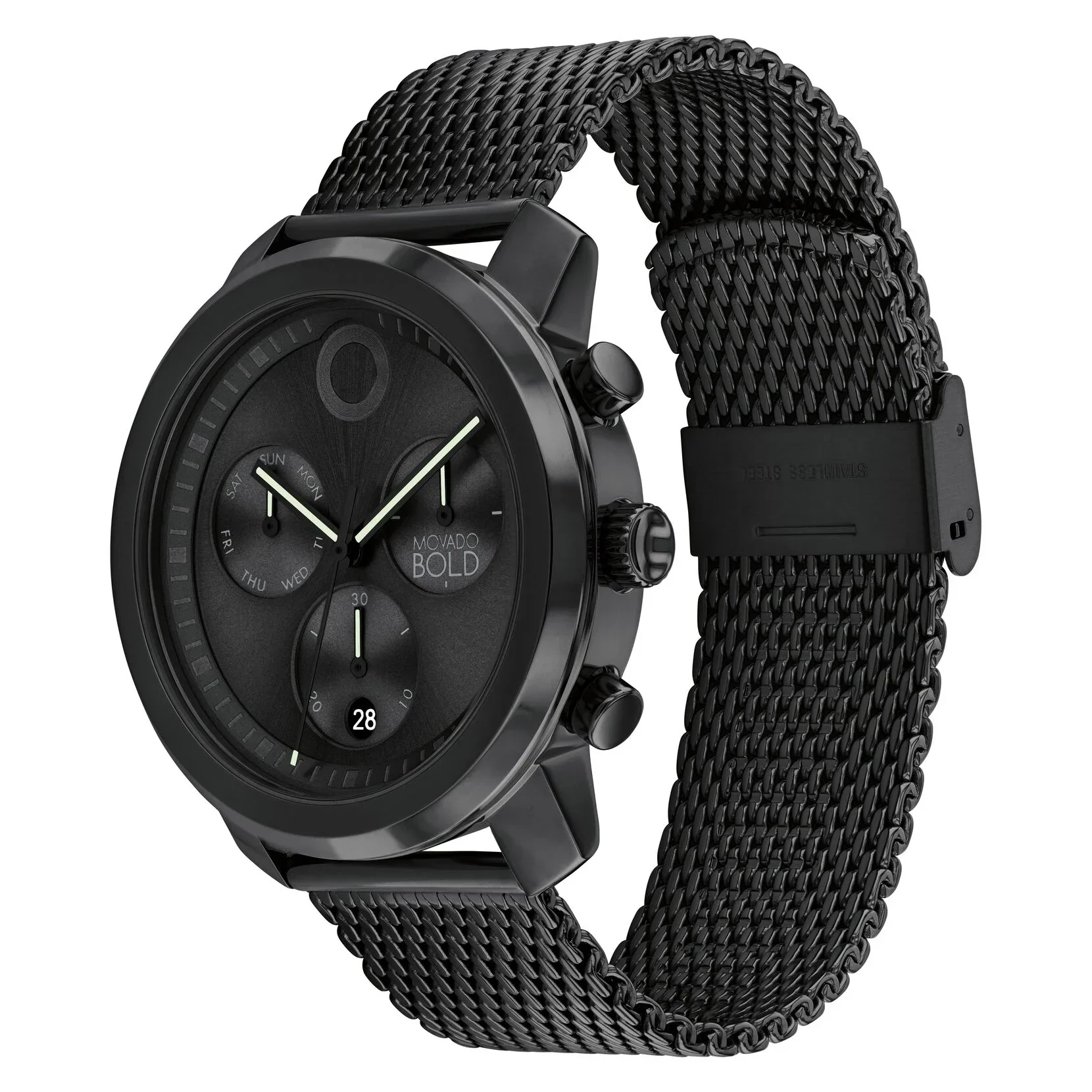 3601047 Reloj Movado Bold de hombre pulsera mesh 44 mm - Image 3