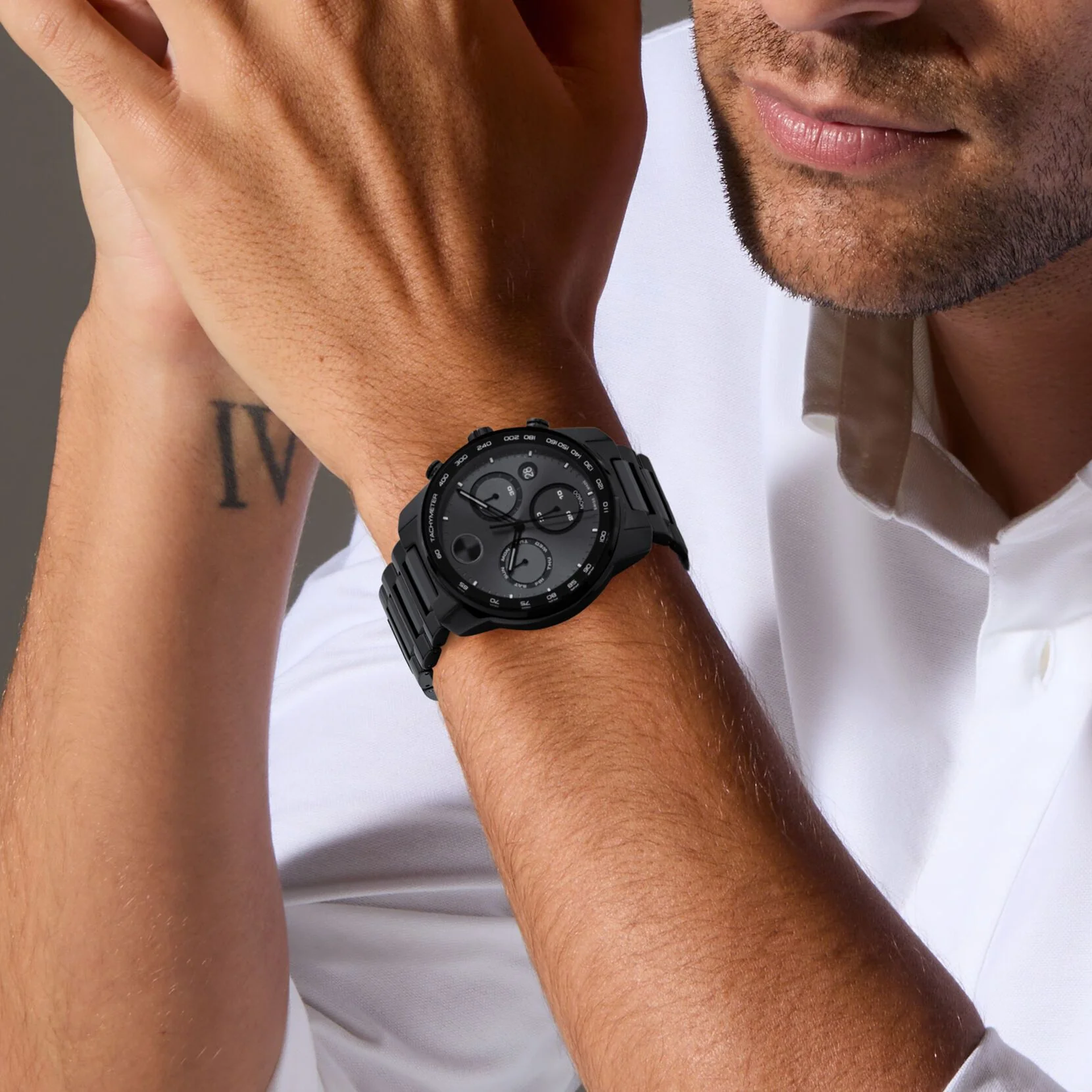 3601103 Reloj Movado Bold Verso de hombre pulsera de metal - Image 2