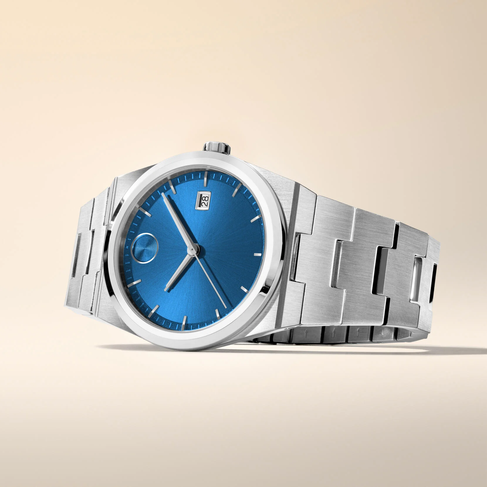 3601221 Reloj Movado Bold de hombre correa de metal - Image 3