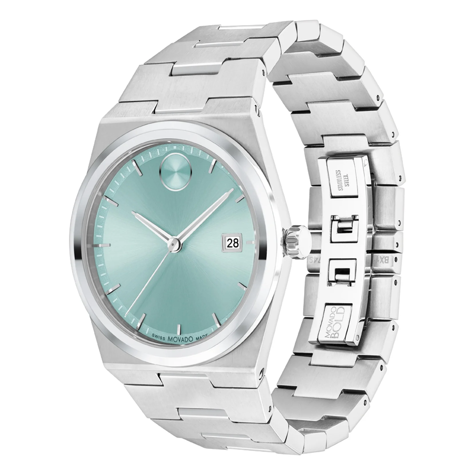 3601243 Reloj Movado Bold de caballero correa de metal - Image 4
