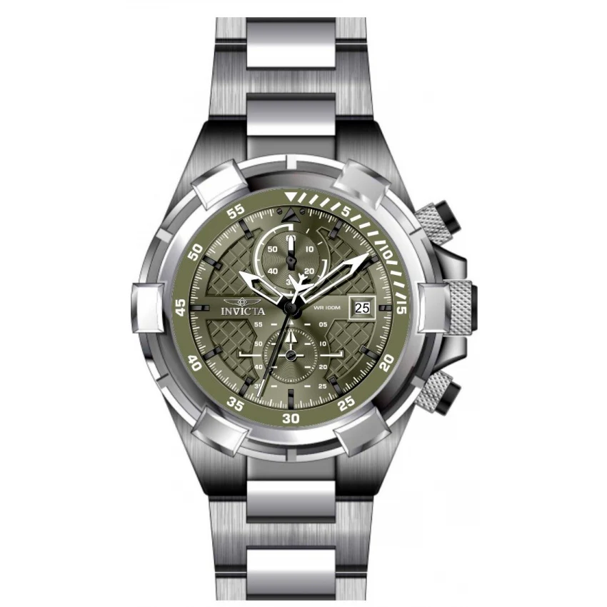 49253 Reloj Invicta Aviator de hombre correa de metal - Image 2