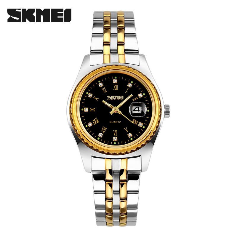 9098 Skmei Reloj Unisex análogo dos tamaños para mujer y hombre - Image 3