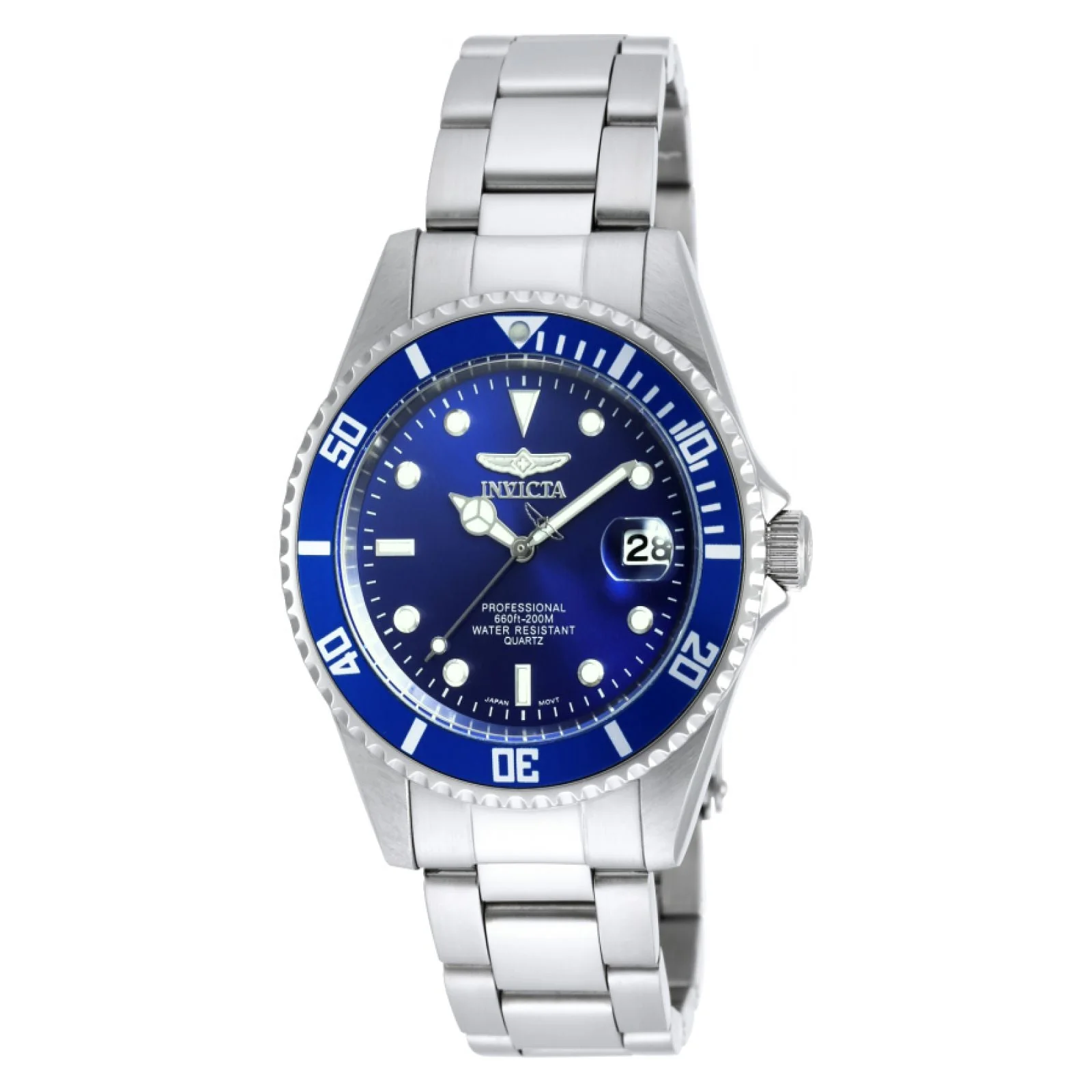 9204OB Invicta Pro Diver Reloj para Hombre Banda de Metal 37 mm