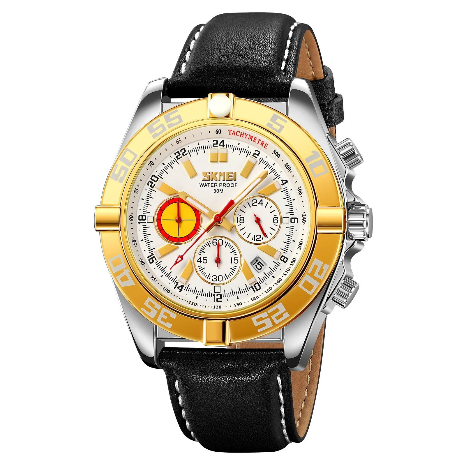 9322 Reloj SKMEI para hombre pulsera de cuero - Image 15