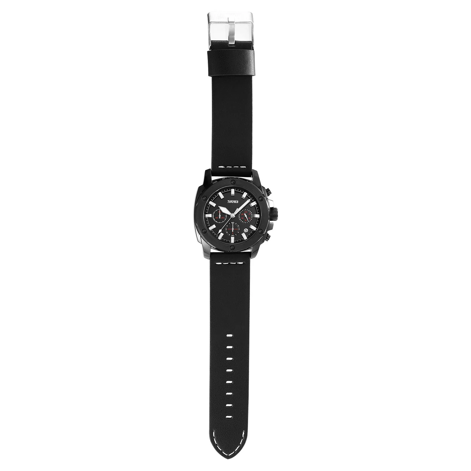 9327 Reloj SKMEI para hombre pulsera de cuero - Image 5