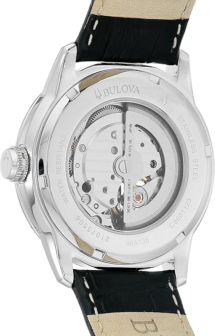 96A135 Reloj Bulova Sutton de hombre correa de piel 41mm - Image 5