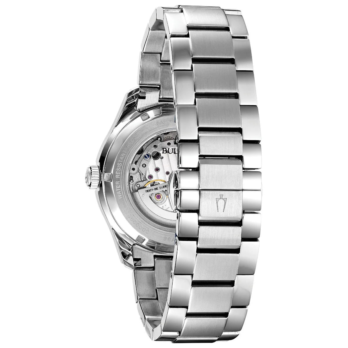 96A207 Reloj Bulova Wilton Automático de hombre pulsera de metal - Image 3