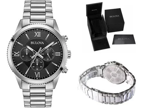 96A212 Reloj Bulova Classic para caballero pulsera de metal - Image 2